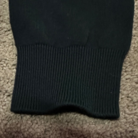 Banana Republic Mens Three Button V Neck Stretch Pullover Sweater Black Size L - Picture 5 of 6